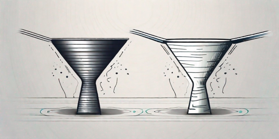 Two distinct funnels