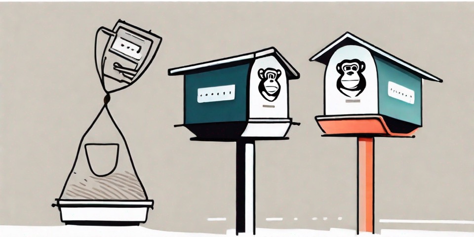 Two mailboxes
