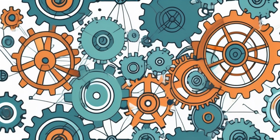 Interconnected gears
