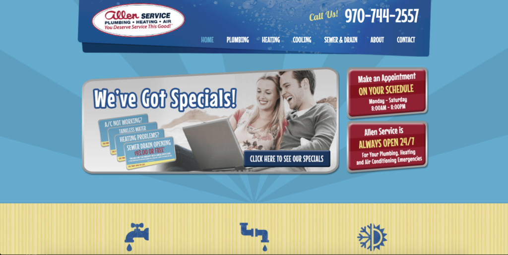Allen Service Screen Shot